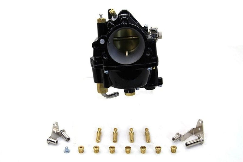 S&S Cycle Other Intake & Fuel Systems New Black S&S Super E Shorty Carb Carburetor Harley Big Twin Sportster Chopper
