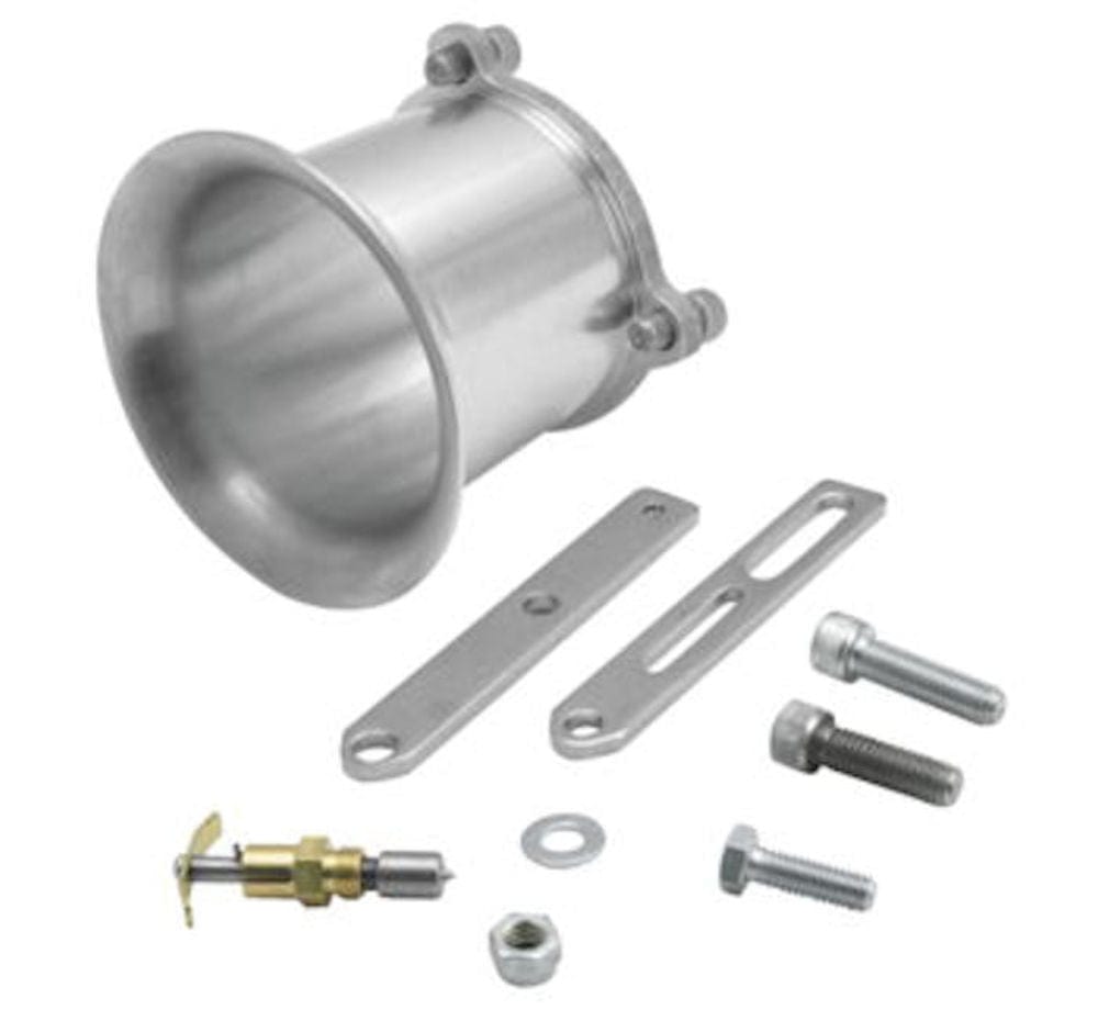 S&S Cycle Other Intake & Fuel Systems S&S Chrome 2-1/2" Air Horn Kit Velocity Stack Super E&G Carbs 2.5" Intake Harley