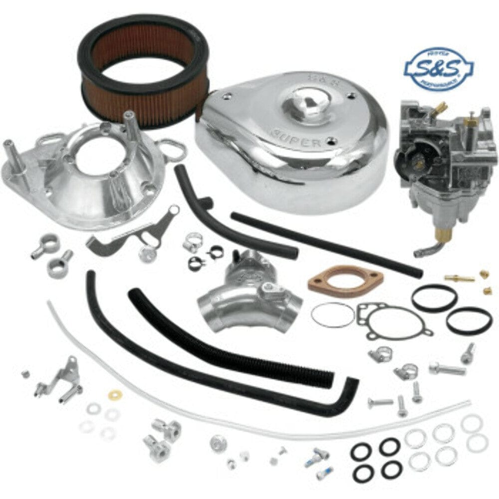 S&S Cycle Other Intake & Fuel Systems S&S Super G Carb Carburetor Kit 1993-1999 Harley Evolution EVO Big Twin 11-0434