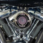 S&S Cycle S&S Cycle Chrome Air Stinger Stealth Cleaner Filter 08-17 Harley Touring Softail