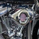 S&S Cycle S&S Cycle Chrome Air Stinger Stealth Cleaner Filter 2017+ Harley Touring Softail