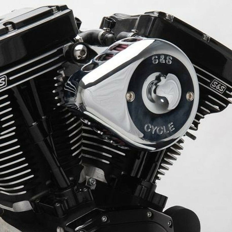 S&S Cycle S&S Cycle Chrome Mini Tear Drop Air Cleaner Filter Intake Harley 2007+ Sportster