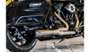 S&S Cycle S&S Cycle Diamondback 2-into-1 Brushed Steel Exhaust System 17-20 Harley Touring