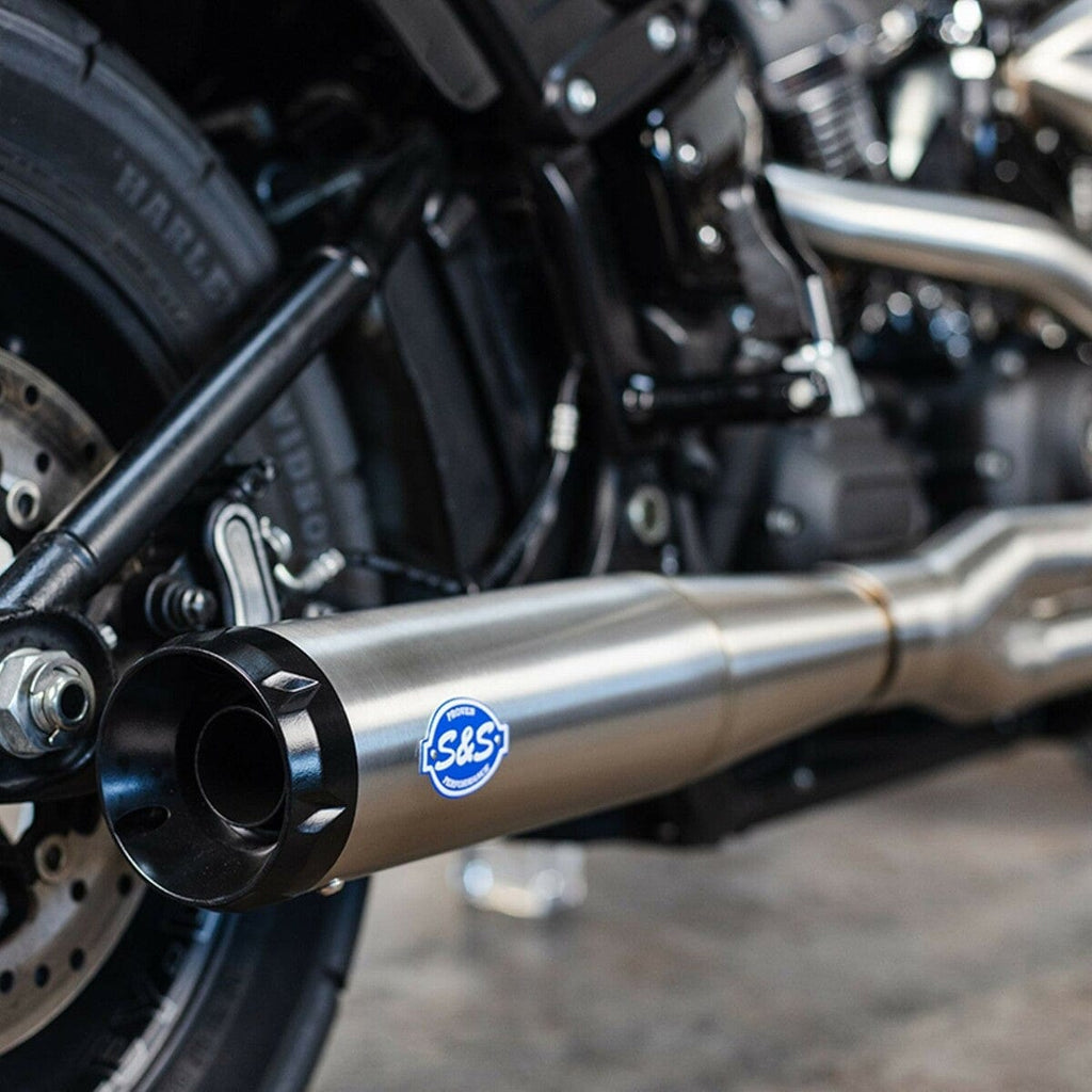 S&S Cycle S&S Stainless SuperStreet 2 Into 1 Exhaust System Header Pipe Harley Softail 18+
