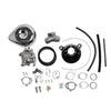 S&S Cycle S&S Super E Carb Stealth Air Cleaner Kit Chrome Teardrop Harley Big Twin 99-05