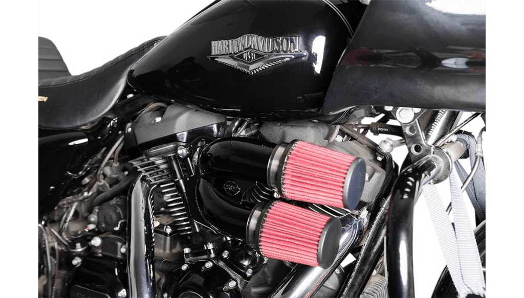 S&S Cycle S&S Tuned Induction Air Cleaner 2:1 Black Harley Softail Touring Dyna 17+ M8