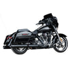 S&S Cycle Silencers, Mufflers & Baffles S&S 4.5" Black GNX Slip-On Megaphone Mufflers Pipes Exhaust Harley Touring M8