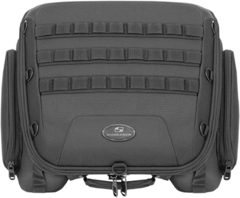 Saddlemen Saddlebags & Accessories Saddlemen TS1620R Tactical Tunnel Tail Bags Universal Rear Seat System Touring