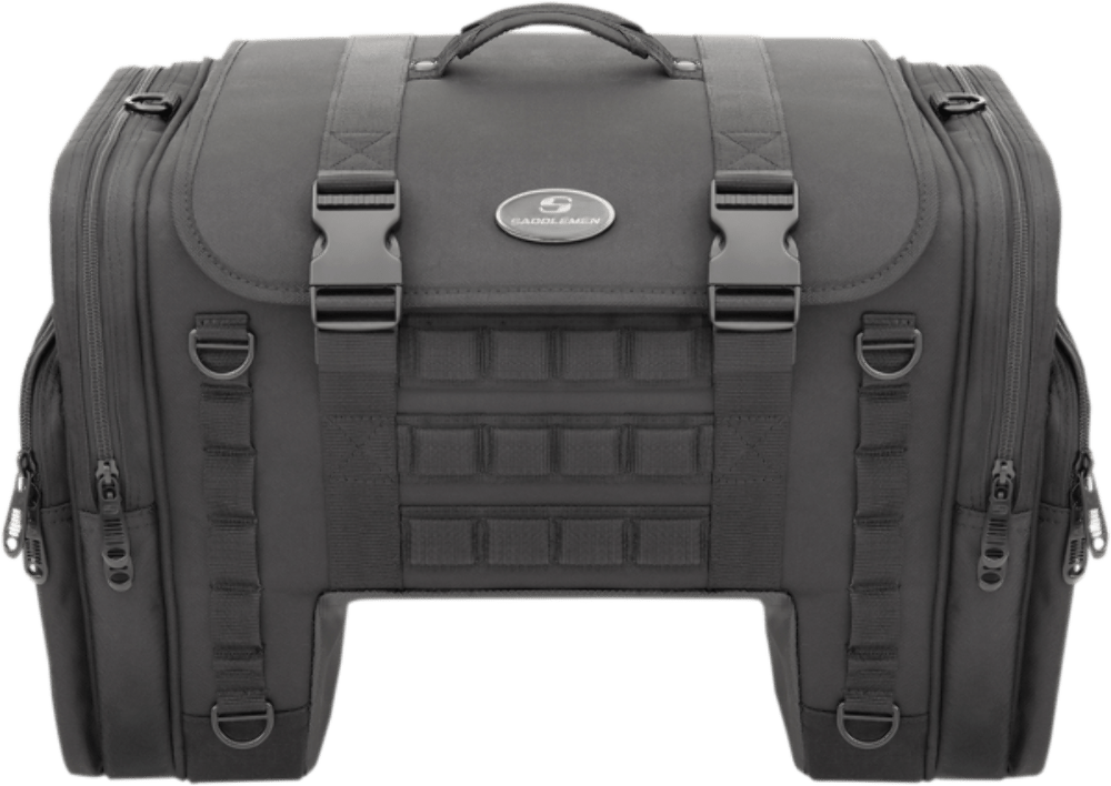 Saddlemen Saddlebags & Accessories Saddlemen TS3200DE Tactical Tunnel Tail Bags Universal Rear Seat System Touring