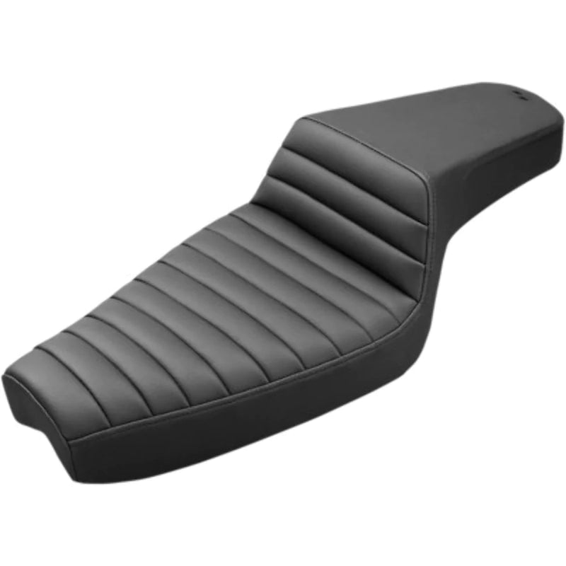 Saddlemen Seats Saddlemen Step 2 Up Black Pleated Tuck Roll Seat Harley 1979-2003 XL Sportster