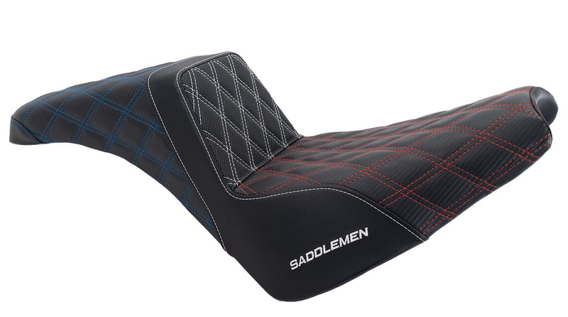 Saddlemen Seats Saddlemen USA Step 2 Up Lattice Stitch Seat 2018+ Harley Softail Street Bob FXST