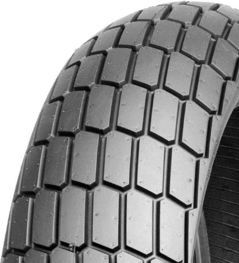 Shinko Tires & Tubes Shinko 267 Flat Track Front Tire 130/80-19 67H Bias Black Hard Drag Race Sport