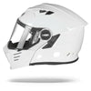 Simpson Racing Products Full Face Helmets Simpson Mod Bandit White Motorcycle DOT Full-face Helmet - Large