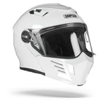 Simpson Racing Products Full Face Helmets Simpson Mod Bandit White Motorcycle DOT Full-face Helmet - Large