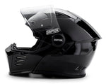 Simpson Racing Products Simpson Mod Bandit Gloss Black Motorcycle DOT Full-face Helmet