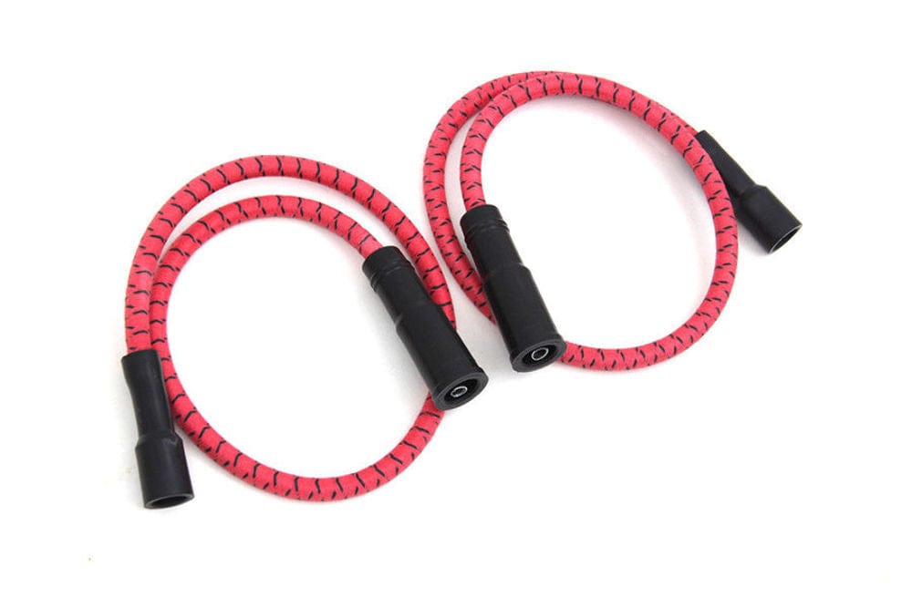 Sumax Ignition Cables & Wires Sumax Red & Black Cloth Spark Plug Ignition Wire Set 1999-2008 Harley Touring