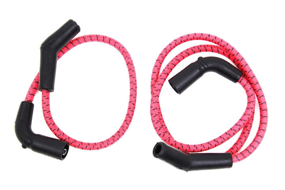 Sumax Ignition Cables & Wires Sumax Red & Black Cloth Spark Plug Ignition Wire Set 2009-2016 Harley Touring