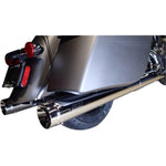 Supertrapp Mufflers Supertrapp 4" Stout Chrome Slip-On Mufflers Pipes Exhaust Indian 14-20 Touring
