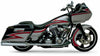 Supertrapp Silencers, Mufflers & Baffles Supertrapp Kerker 4" Slip On Mufflers Exhaust 1995-2009 Harley Davidson Touring