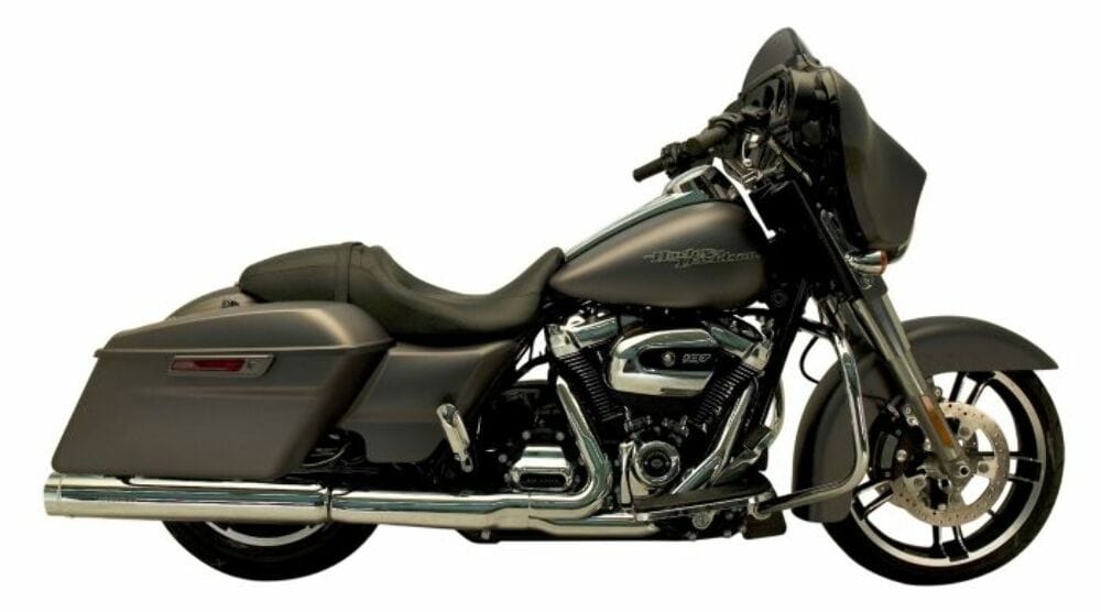 Supertrapp Silencers, Mufflers & Baffles Supertrapp Unfiltered 2:1:2 Dual Exhaust Head Header Pipes 17+ Harley Touring