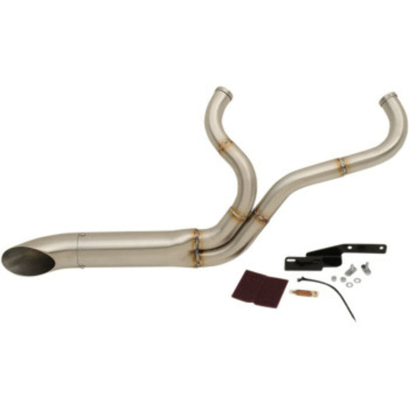 Supertrapp Supertrapp Kerker Bootlegger 2 into 1 Exhaust System Pipe 10-2016 Harley Touring