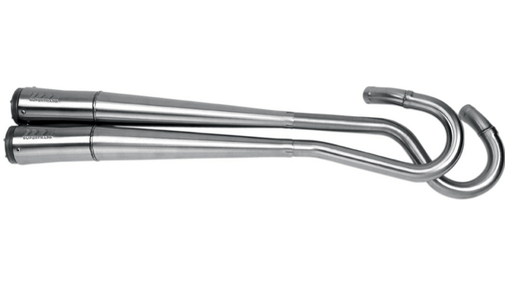 Supertrapp Supertrapp XR High Mount Megaphone Exhaust System Pipes Harley Sportster 86-03