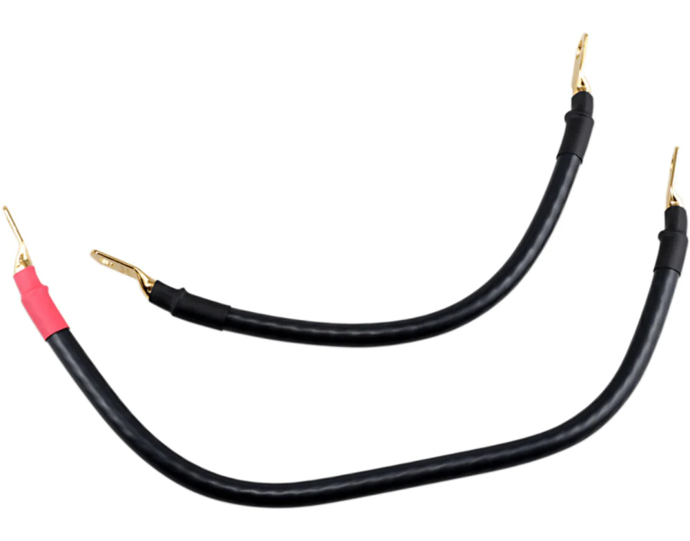 Terry Components Terry Components 11" Battery Cables Ring Terminal 1981-2003 Harley Sportster XL