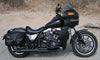 Thunderheader Exhaust Systems Black Thunderheader 2 into 1 2:1 Full Exhaust System Pipe 1985-1986 Harley FXR