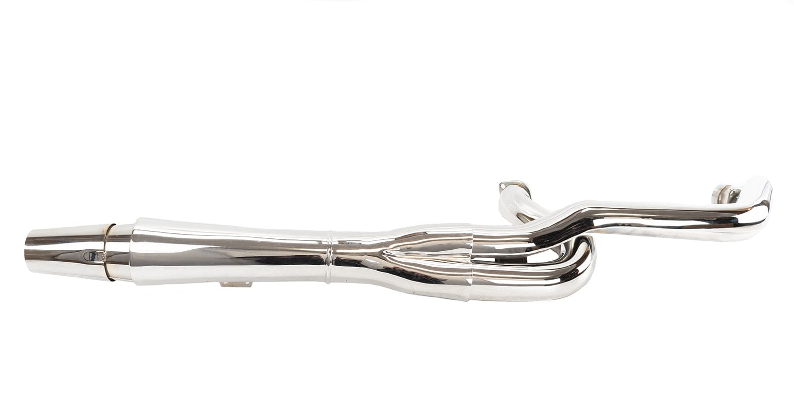 Thunderheader XSeries High Pipe 2 Into 1 Chrome Exhaust System Harley