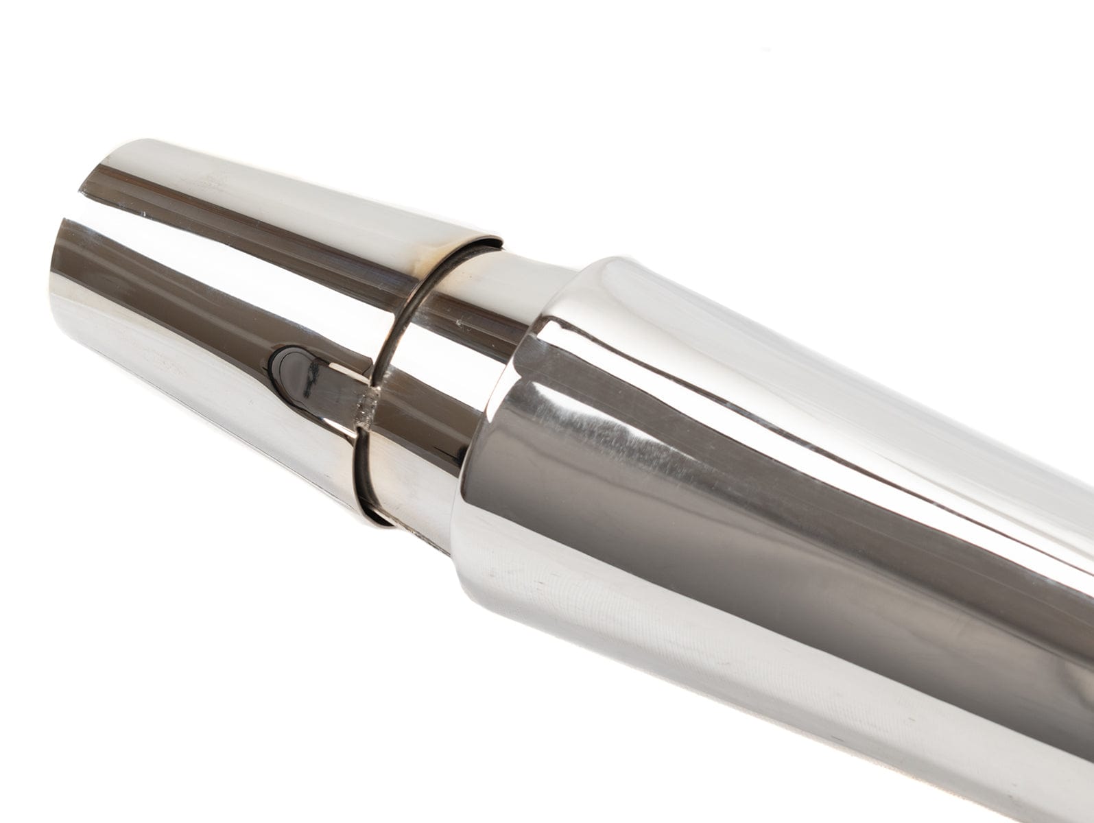 Thunderheader XSeries High Pipe 2 Into 1 Chrome Exhaust System Harley