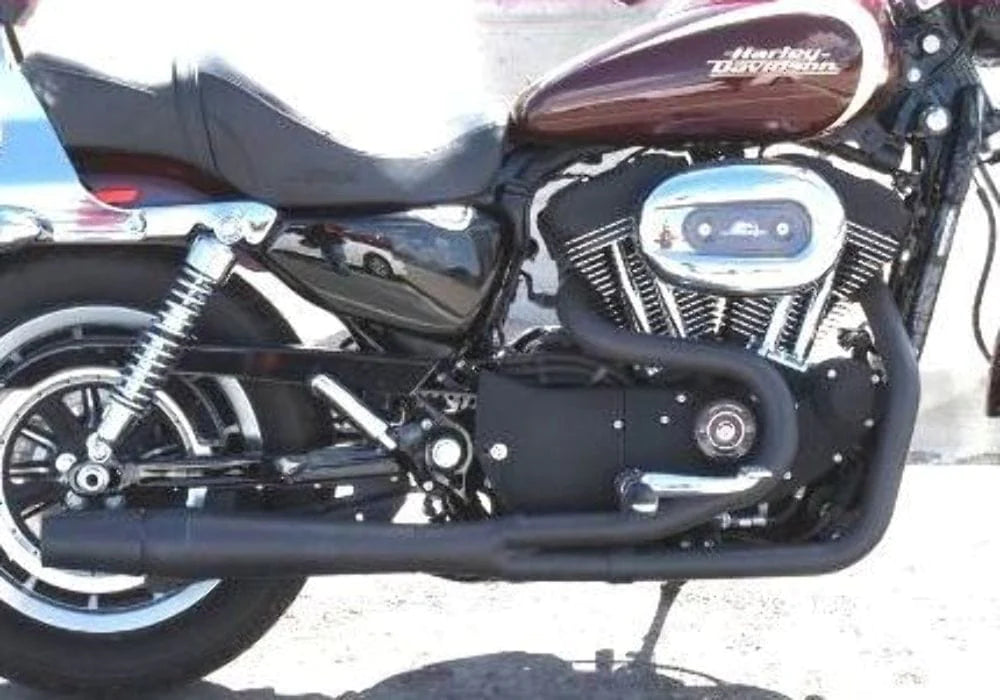 Thunderheader Other Exhaust Parts Black Thunderheader 2 into 1 Exhaust Pipe System 2004-2006 Harley Sportster XL