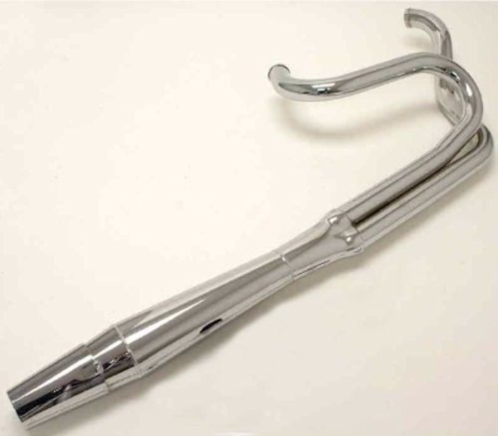 Chrome Thunderheader 2 into 1 21 Full Exhaust System Pipe 19851986 H