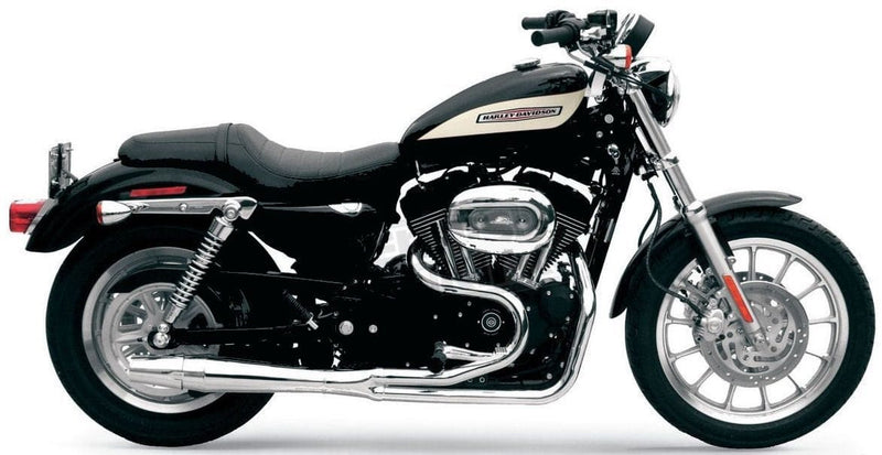 Thunderheader Other Exhaust Parts Chrome Thunderheader 2 into 1 Full Exhaust Pipe System 14-2020 Harley Sportster