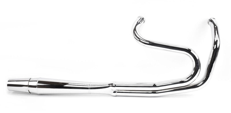 Thunderheader Other Exhaust Parts Chrome Thunderheader 2 into 1 Full Exhaust System Pipe Harley FXR Mid-Controls