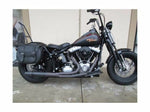 Thunderheader Other Exhaust Parts Thunderheader Black 2 Into 1 Header Muffler Exhaust Pipe System Harley Softail