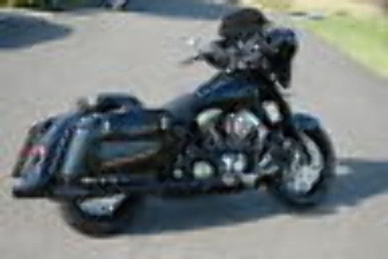 Thunderheader Silencers, Mufflers & Baffles Thunderheader Black Slip On Exhaust Pipe Mufflers Pair Set Harley Touring Bagger