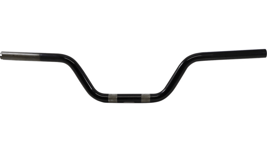 Todd's Cycle Todd's Cycle 1" Motohigh 2.0 Handlebars Black Harley Slotted Notched Knurled