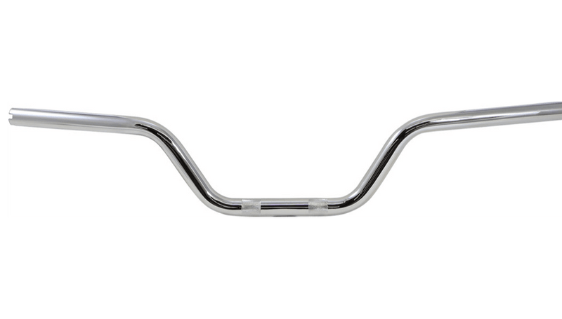 Todd's Cycle Todd's Cycle 1" Motohigh 2.0 Handlebars Chrome Harley Slotted Notched Knurled