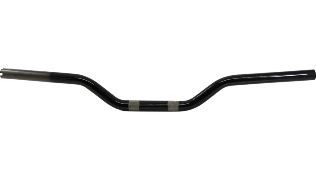Todd's Cycle Todd's Cycle 1" Motolow 2.0 Handlebars Black Harley Slotted Notched Knurled
