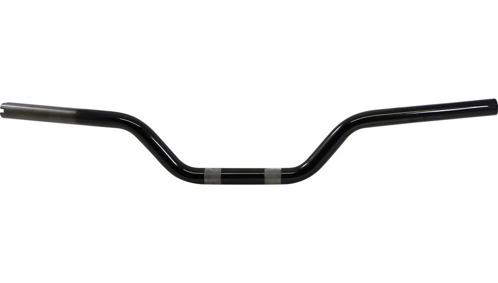 Todd's Cycle Todd's Cycle 1" Motomid 2.0 Handlebars Black Harley Slotted Notched Knurled