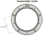 Trask Performance Clutch Covers Trask Assault Chrome Window See Through Derby Clutch Cover Harley 99-18 Big Twin