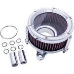 Trask Performance Trask Assault Charge EFI Stage 1 High Flow Air Cleaner Kit 08-16 Harley Touring