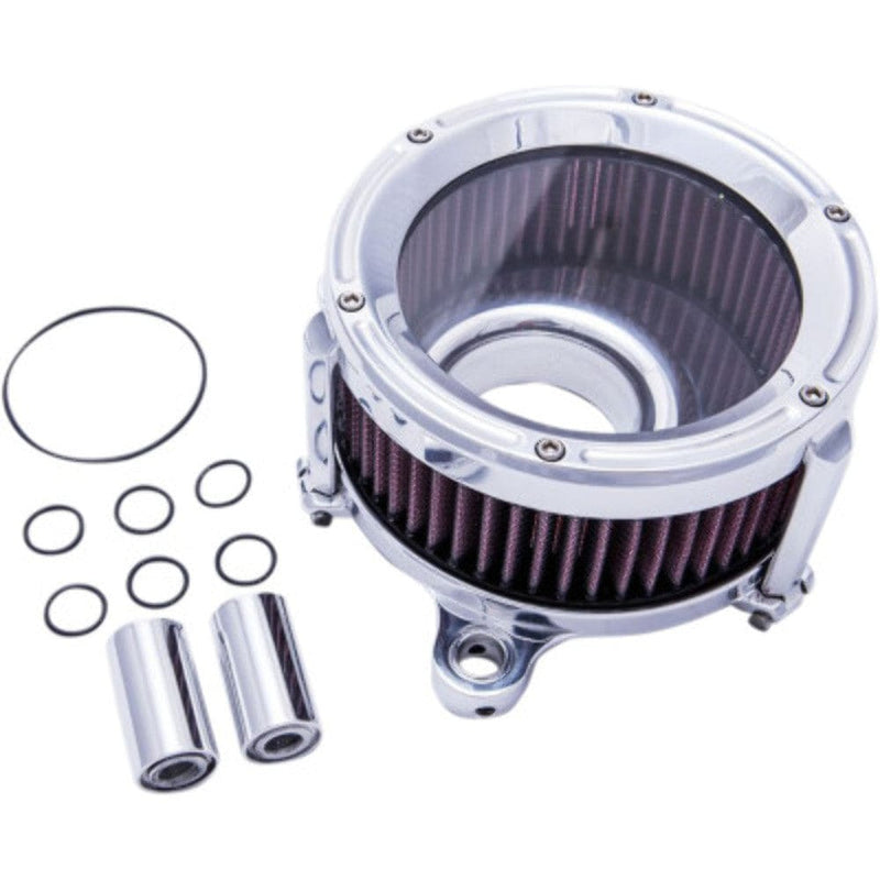Trask Performance Trask Assault Charge EFI Stage 1 High Flow Air Cleaner Kit 08-16 Harley Touring