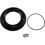 Trask Performance Trask Black Assault Window See Through Derby Clutch Cover Harley 18-21 Softail