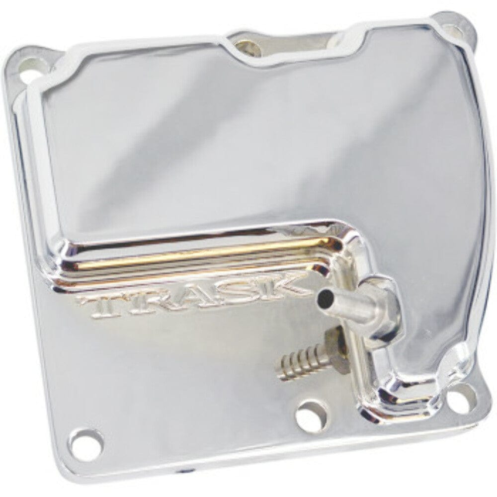 Trask Performance Trask Chrome Vented Transmission Top Cover 17-21 Harley Touring Trike Softail M8