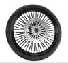 Ultima 21 2.15 Front Wheel Black Out Tire Package 08-18 Harley Softail Touring SDBW