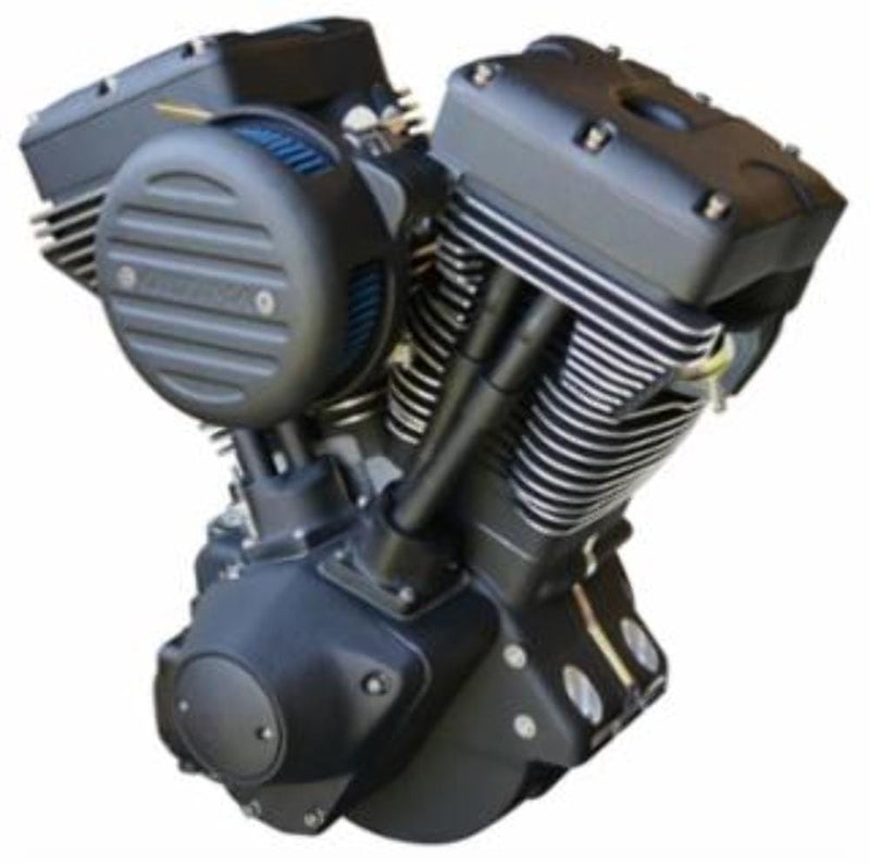 Ultima Complete Engines Ultima El Bruto Complete Evolution 113" Black Out Motor Engine Harley Evo Big T