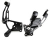 Ultima Foot Pegs & Pedal Pads Ultima Black Billet Forward Foot Pegs Controls Harley 00-17 Softail FXST FLST