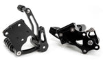 Ultima Foot Pegs & Pedal Pads Ultima Black Billet Forward Foot Pegs Controls Harley 00-17 Softail FXST FLST