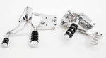 Ultima Foot Pegs & Pedal Pads Ultima Polished Billet Forward Foot Pegs Controls Harley 00-17 Softail FXST FLST